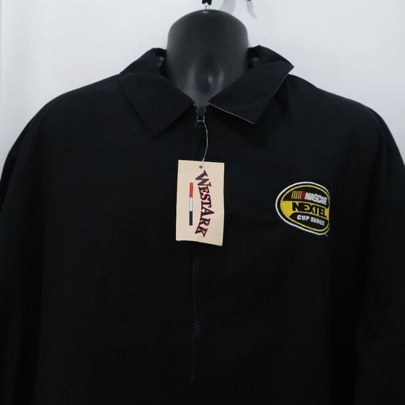 Vintage 90's WestArk NASCAR NexTel Jacket - Mens Size Large - New with Tags - Ra - Picture 1 of 7